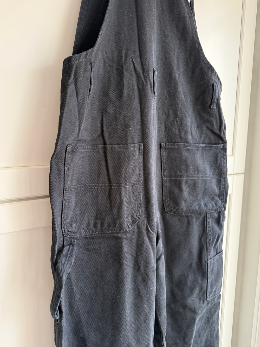 Vintage Y2K Nevada Denim Carpenter Overalls Utility Skater Grunge Size M(10-12) - Picture 7 of 8